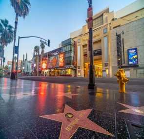 The Hollywood Walk of Fame